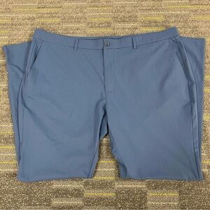 Holderness & Bourne The Garvey Lt Blue Tailored Fit Golf Pants Men's Size 42x31